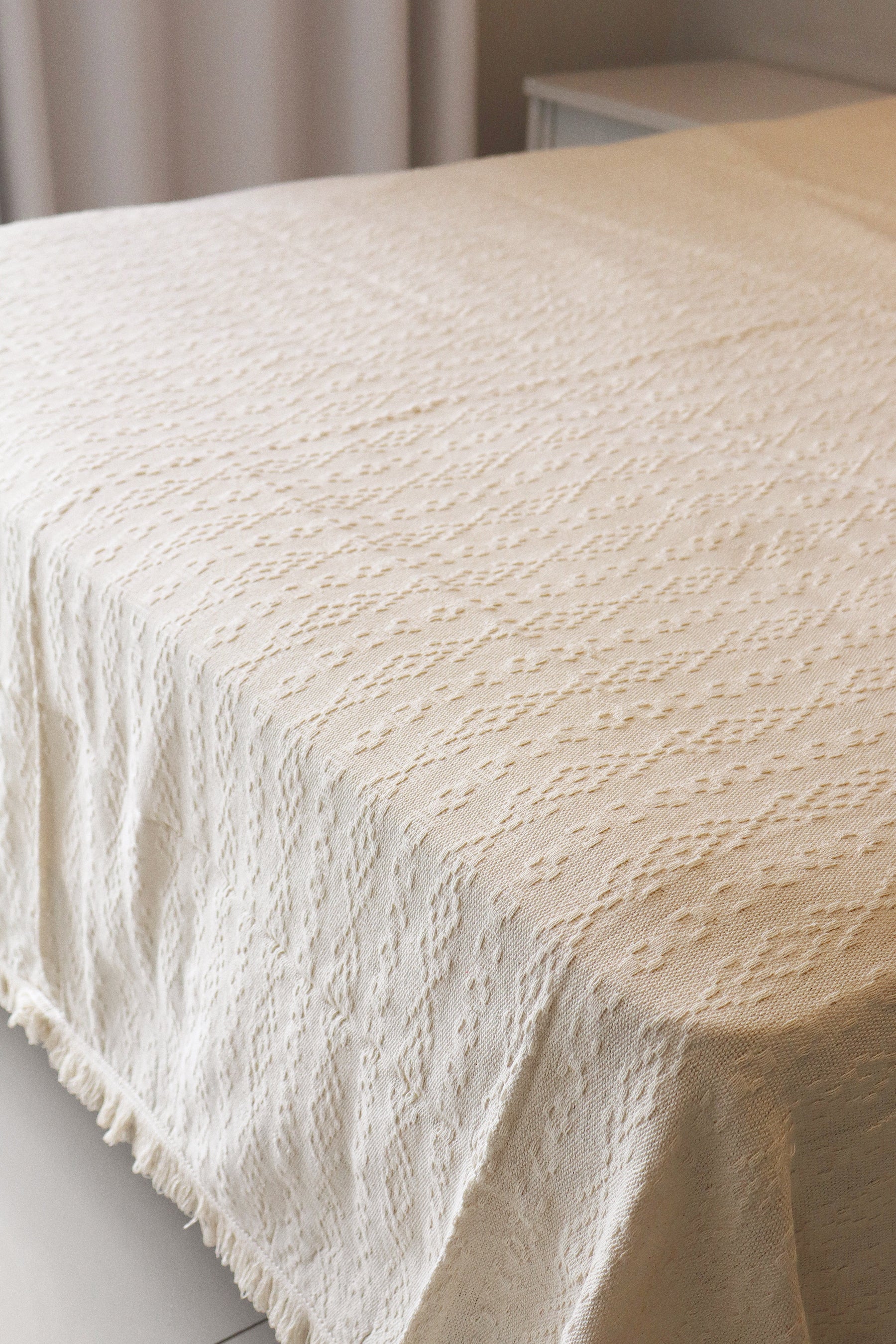 Colcha Casal Riachuelo Cru 2,10x2,40m