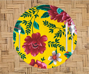 Capa de Sousplat Chita Amarela