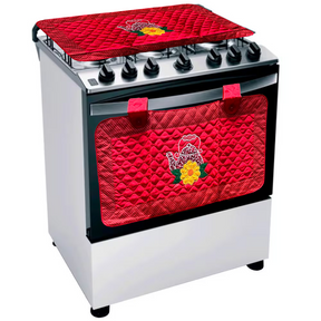 Kit Fogão E Forno Patchwork 6 Bocas