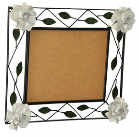 Moldura Para Espelho De Ferro Flor Rústica P