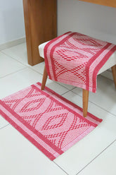 Tapete 46X67cm Egito Vermelho