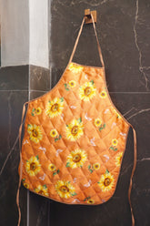 Avental de Cozinha Comum Girassol Laranja