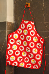 Avental de Cozinha Comum Frutas Vermelho