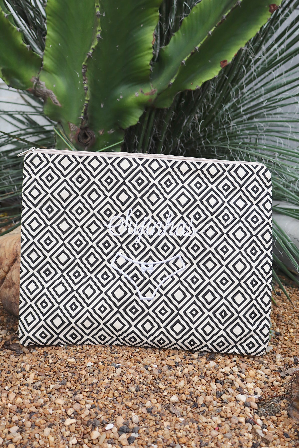 Necessaire Porta Calcinha Limpinha Sujinha G Losango