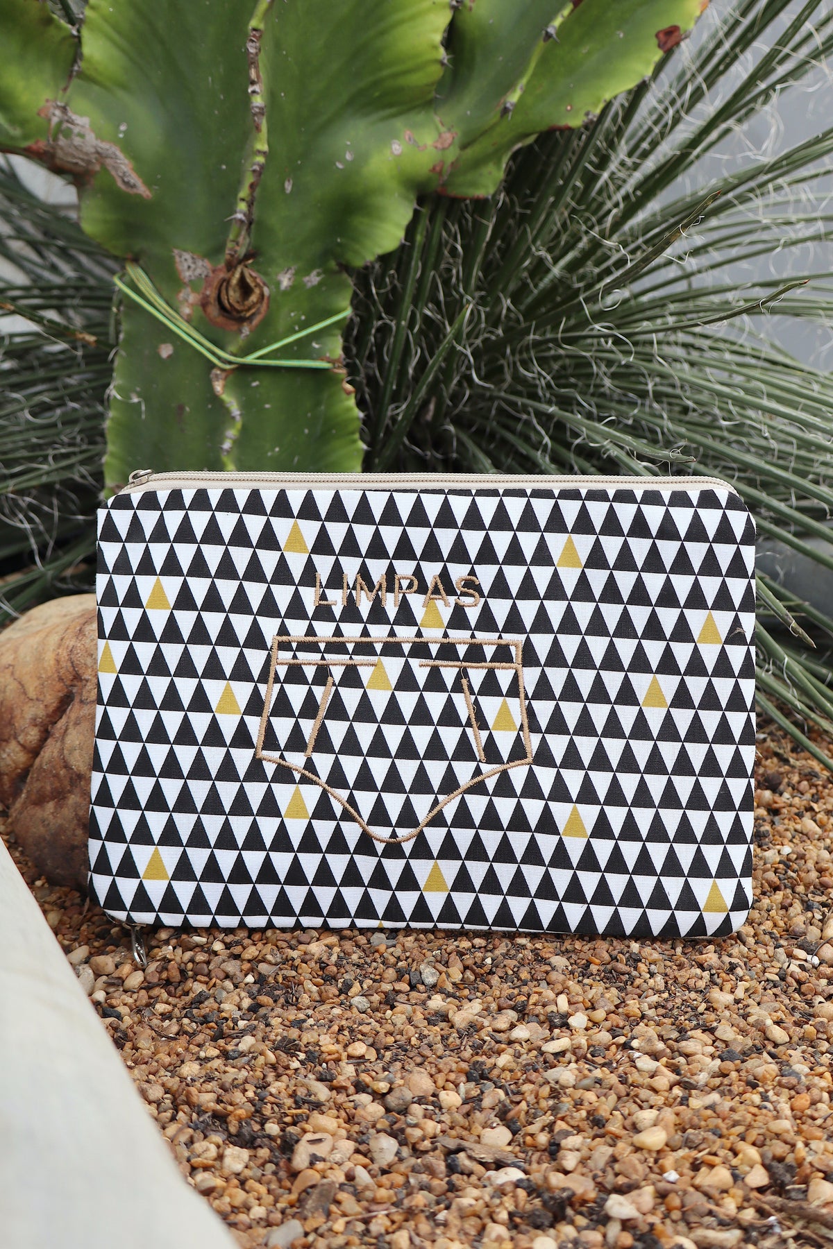 Necessaire Porta Cueca Limpinha Sujinha P Preta