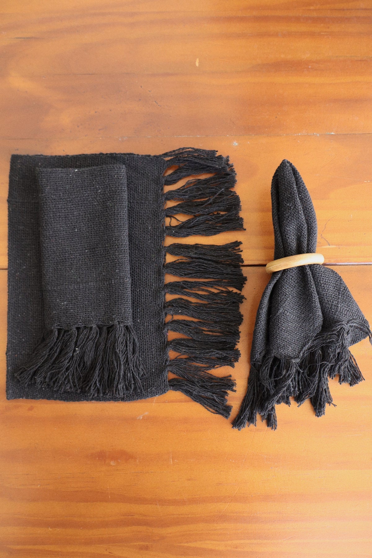 Guardanapo Algodão Mini Preto