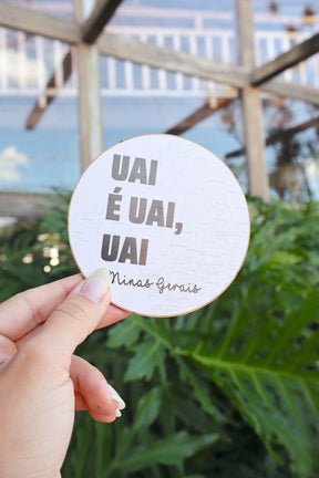 Descanso Para Copo / Porta Copo Dicionário Mineiro Unidade