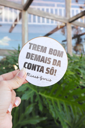 Descanso Para Copo / Porta Copo Dicionário Mineiro Unidade