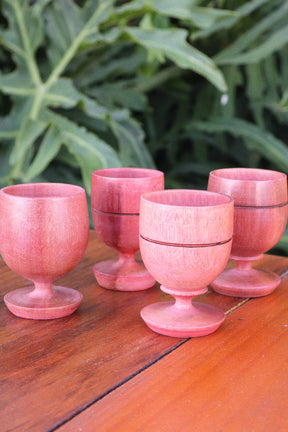 Mini Taça de Madeira 7cm