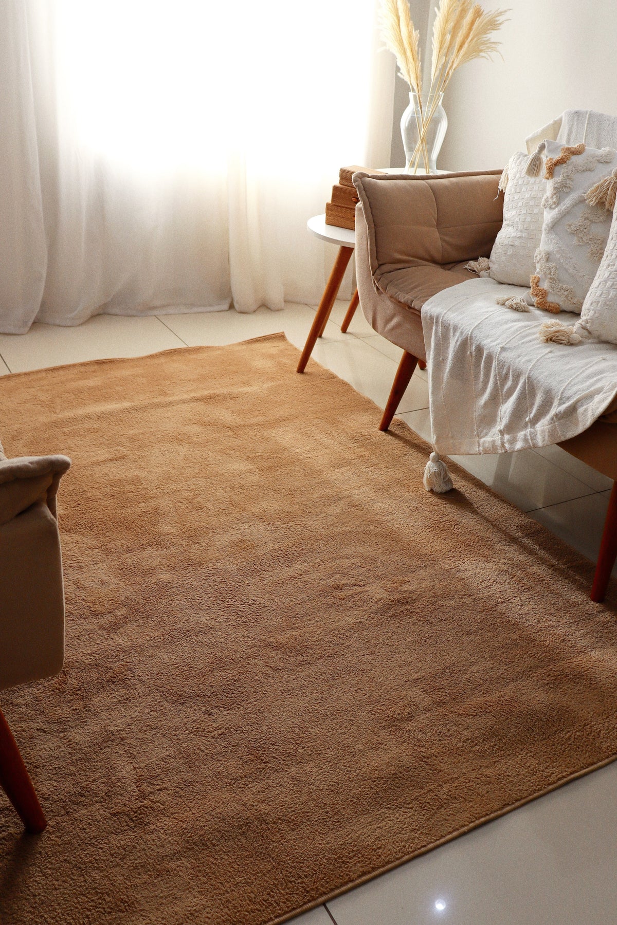 Tapete Vip Liso Bege 1,40X2,00m