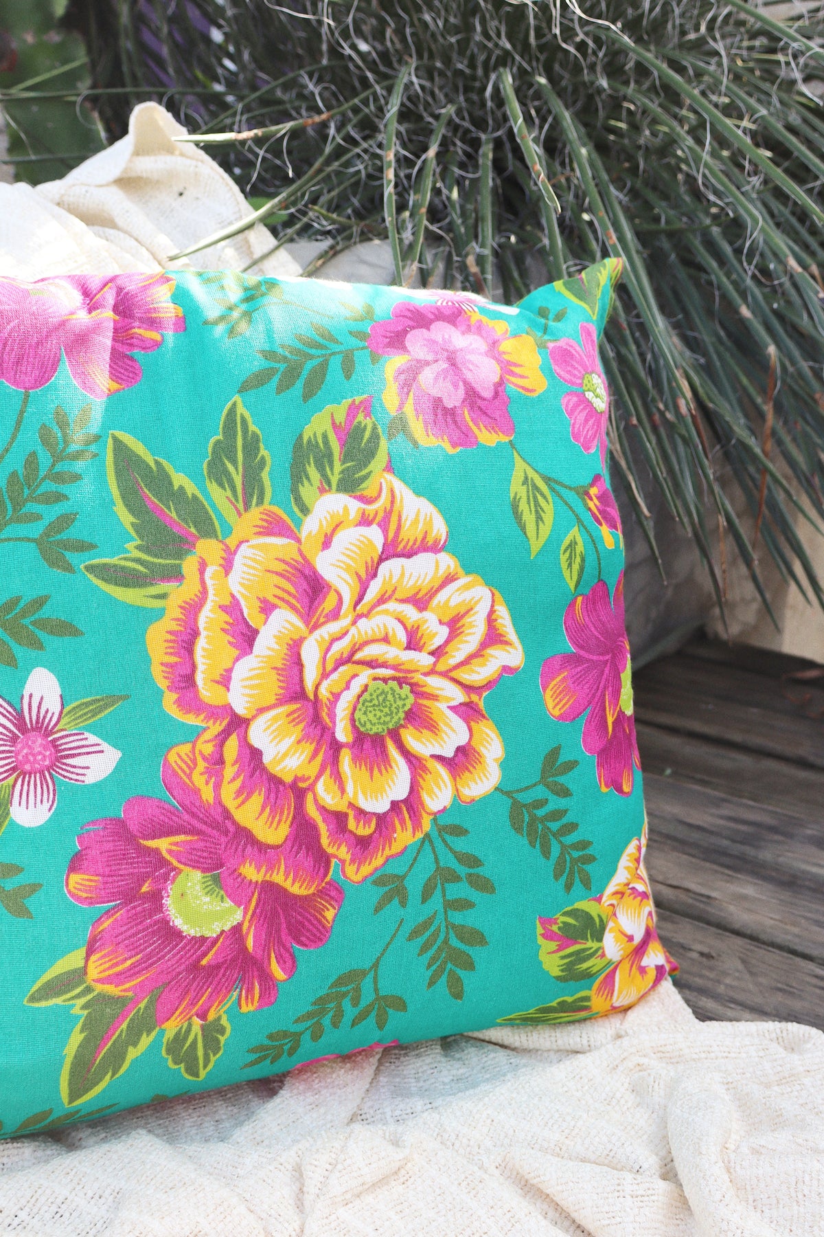 Capa de Almofada Chita Tifanny 65x65