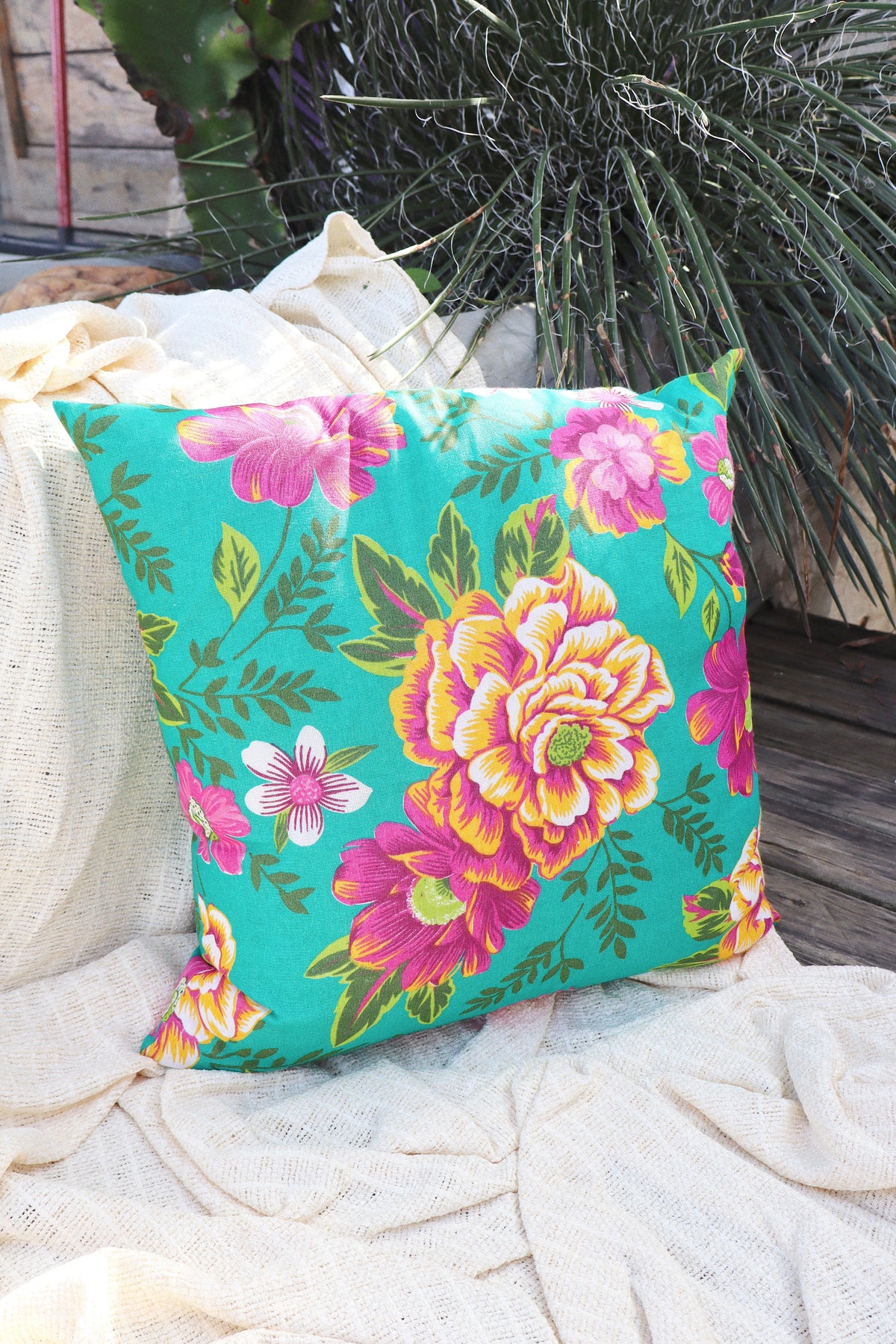 Capa de Almofada Chita Tifanny 65x65