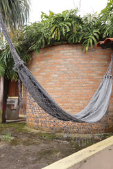 Rede de Descanso Simples Cinza Mesclado
