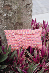Bolsa Necessaire Malha Tear Rosa