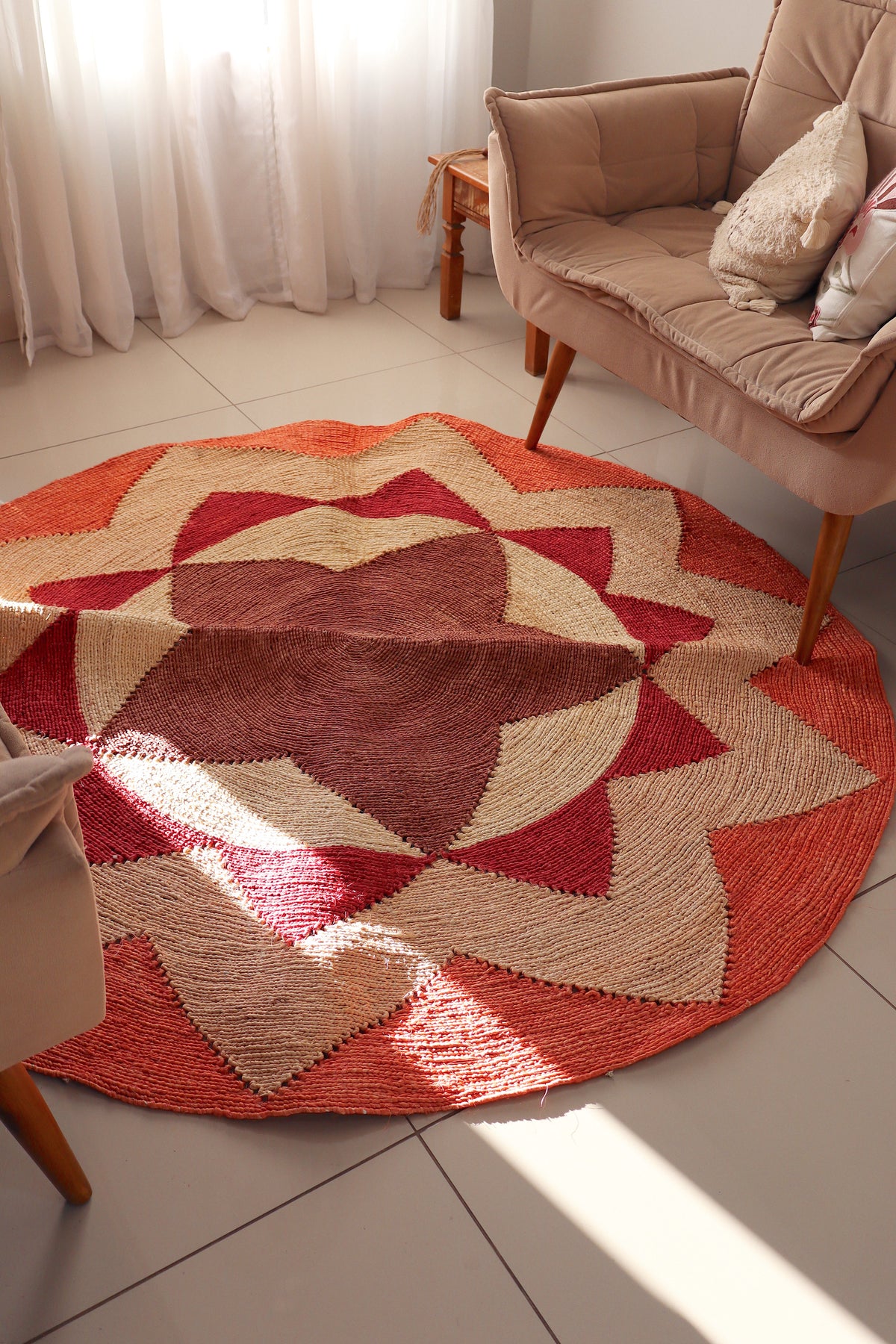 Tapete Sisal Redondo 2,0m