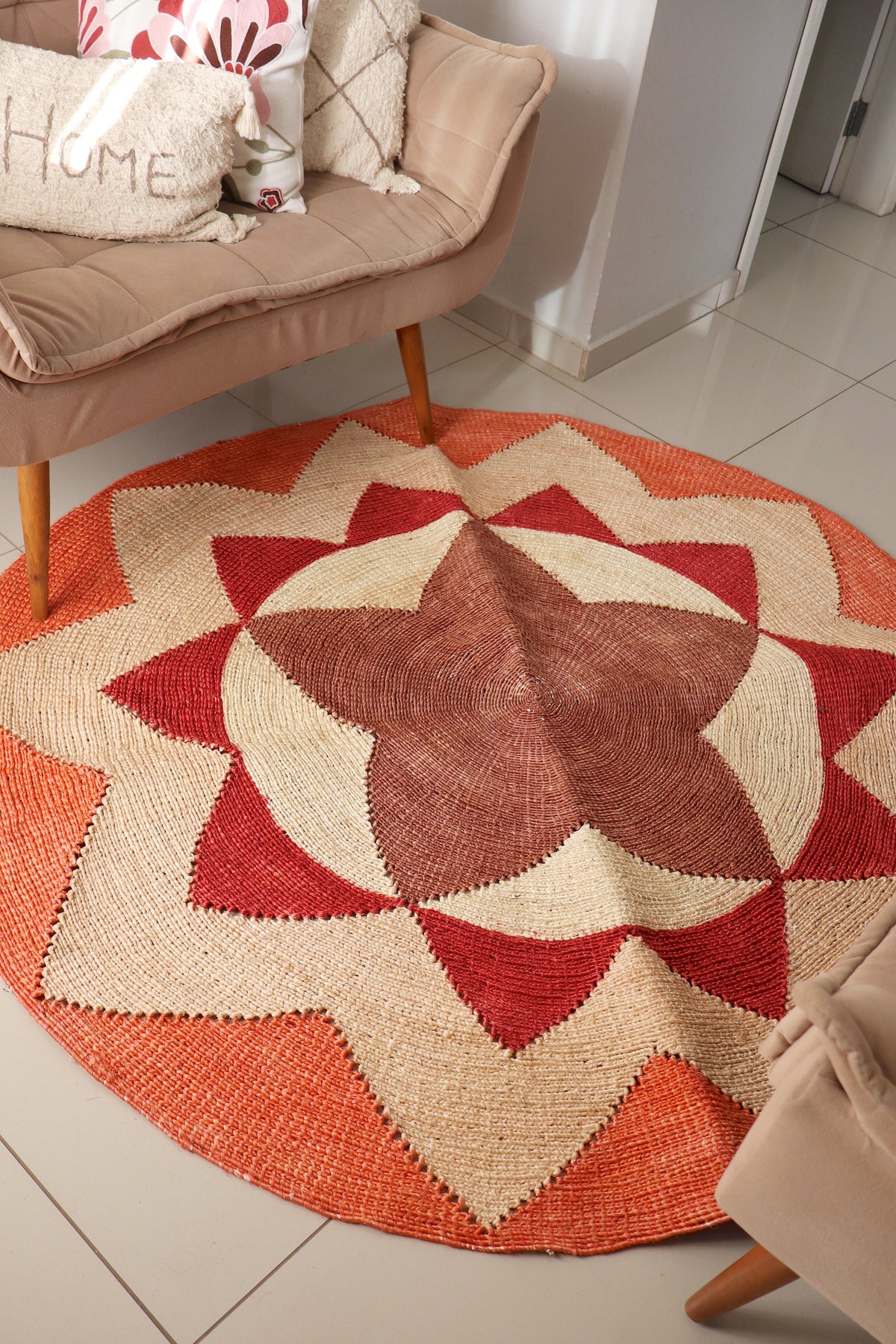 Tapete Sisal Redondo 2,0m