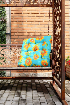 Almofada Futon Chita Azul Claro 55x55cm