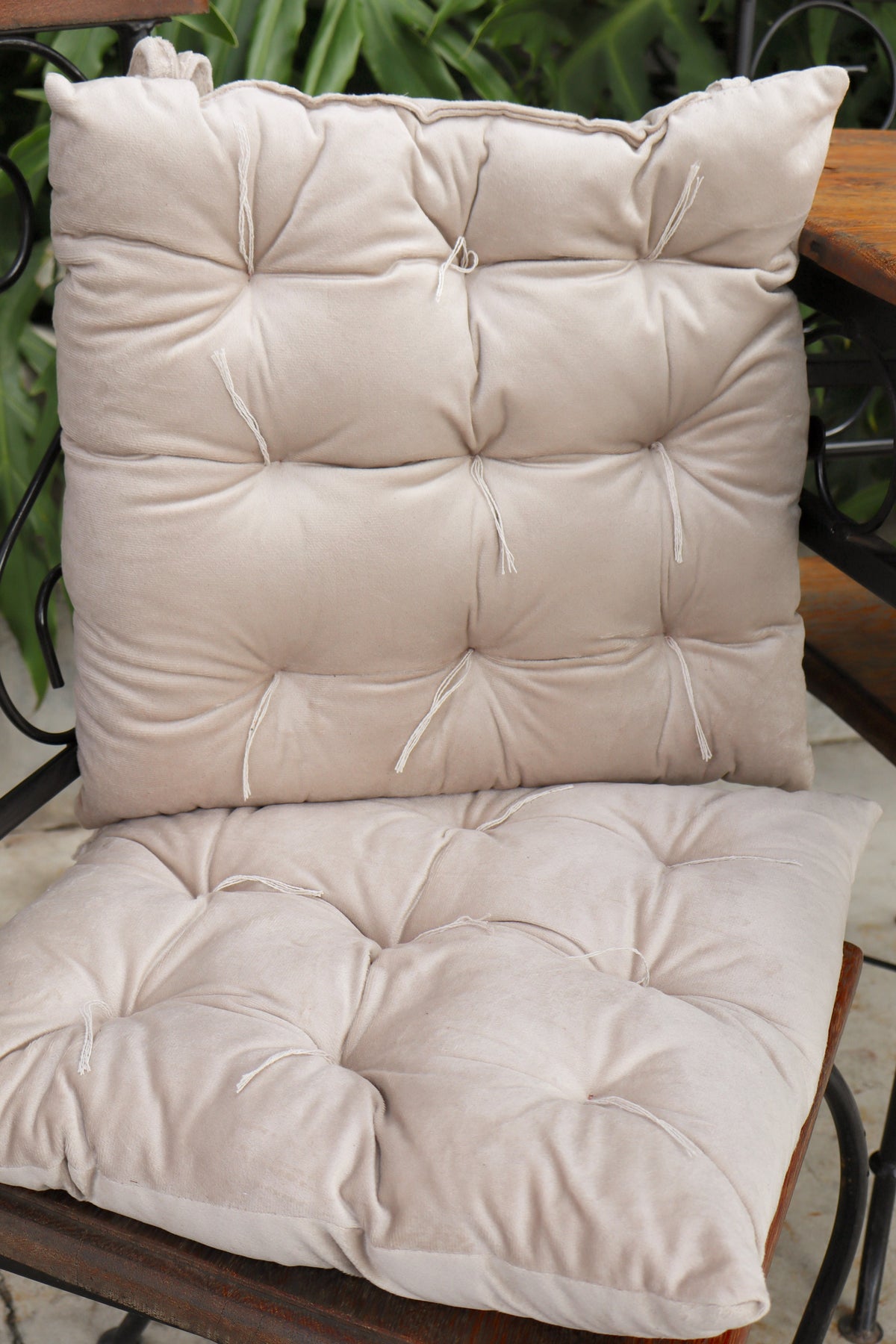 Almofada para Cadeira Futon Bege