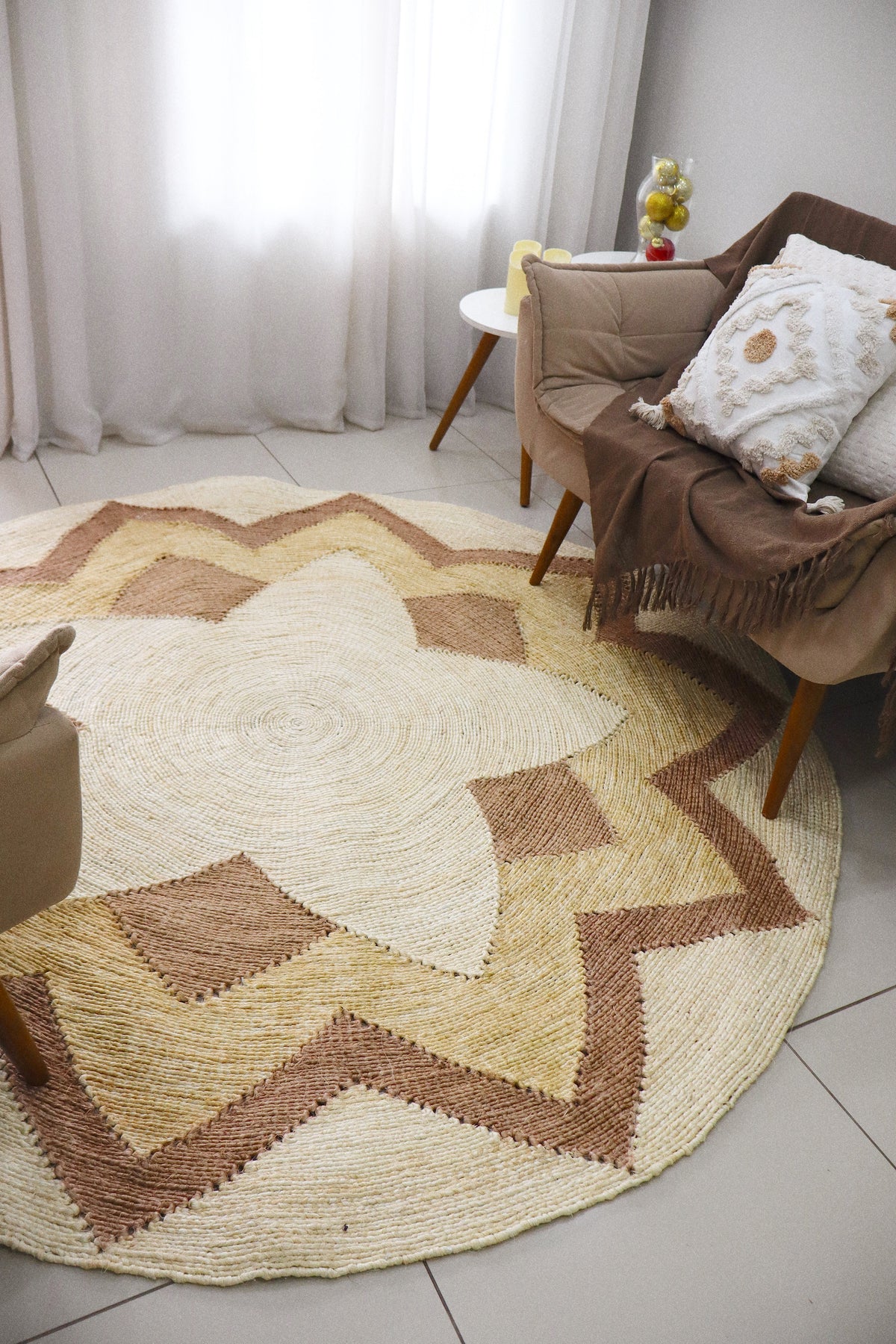 Tapete Sisal Redondo 2,0m