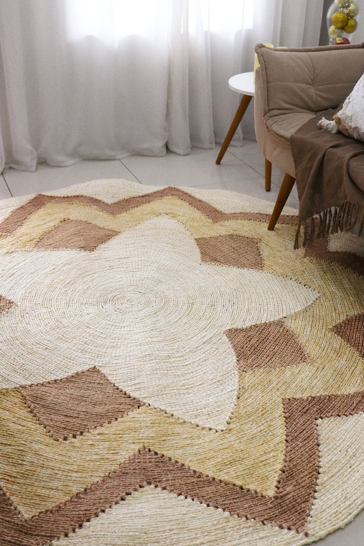 Tapete Sisal Redondo 2,0m