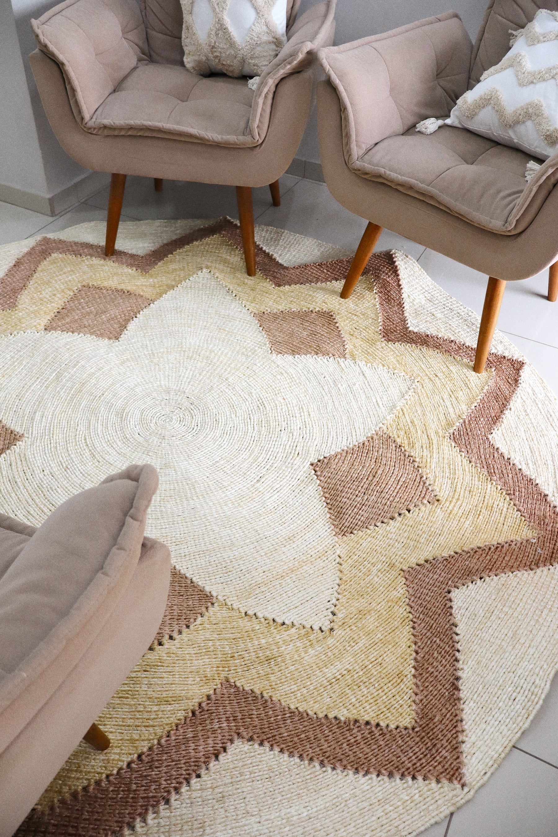 Tapete Sisal Redondo 2,0m