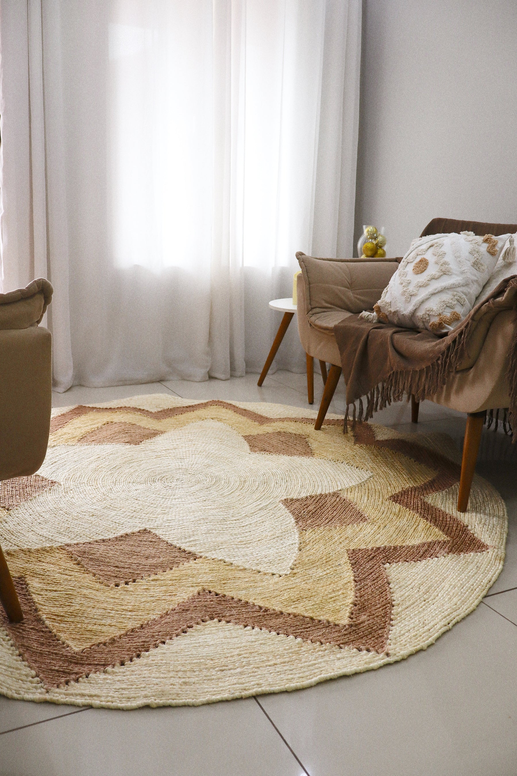 Tapete Sisal Redondo 2,0m