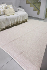 Tapete em Linha Mesclado Bege e Cru 2,00x2,50m