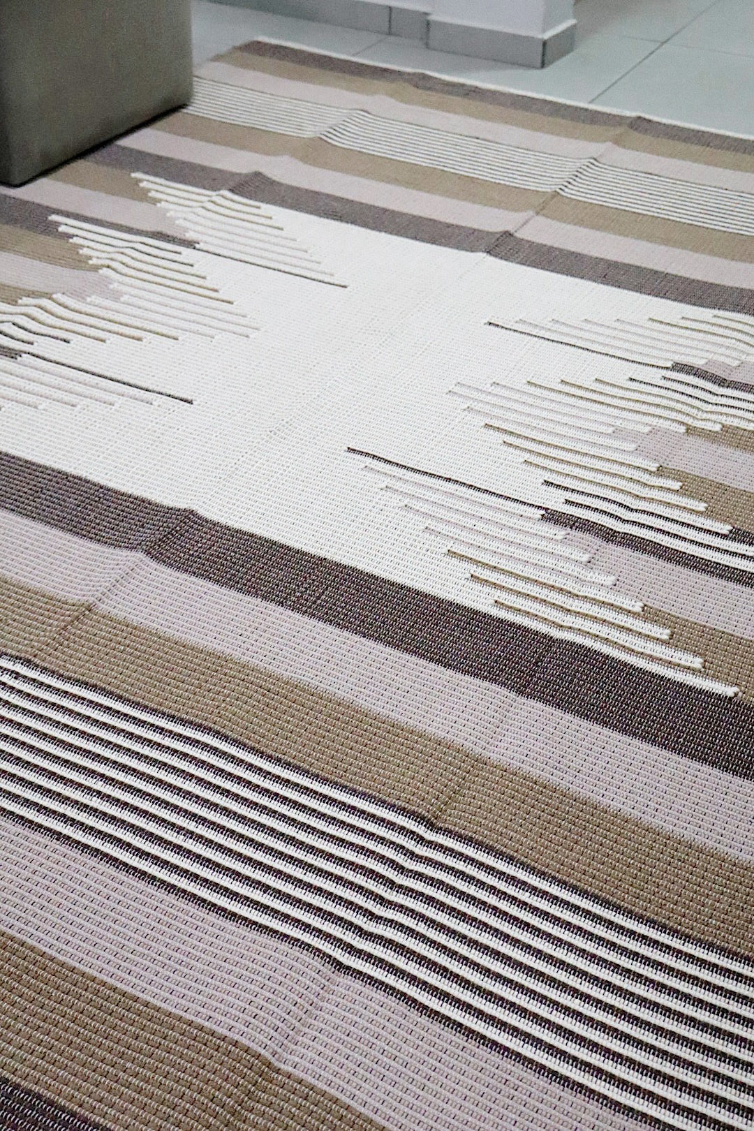 Tapete de Bico Linha Marrom 2,00x2,50m