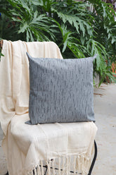 Capa de Almofada Impermeável Belize Mesclada Cinza 65x65