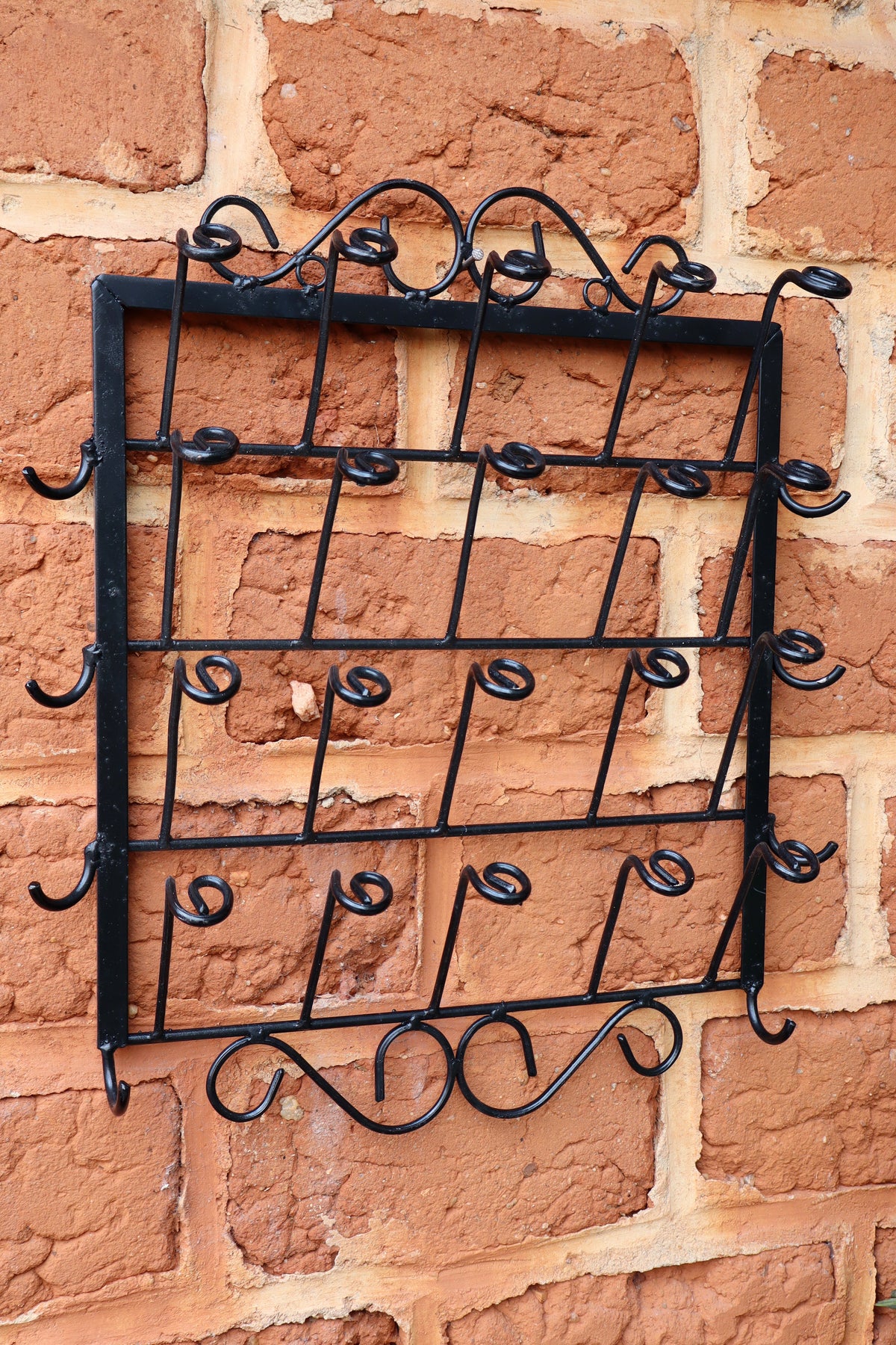 Suporte Porta Copos Parede Ferro