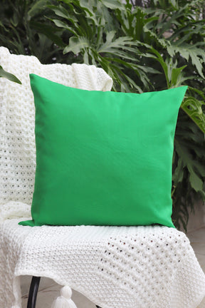Capa de Almofada Oxford Lisa Verde 45x45