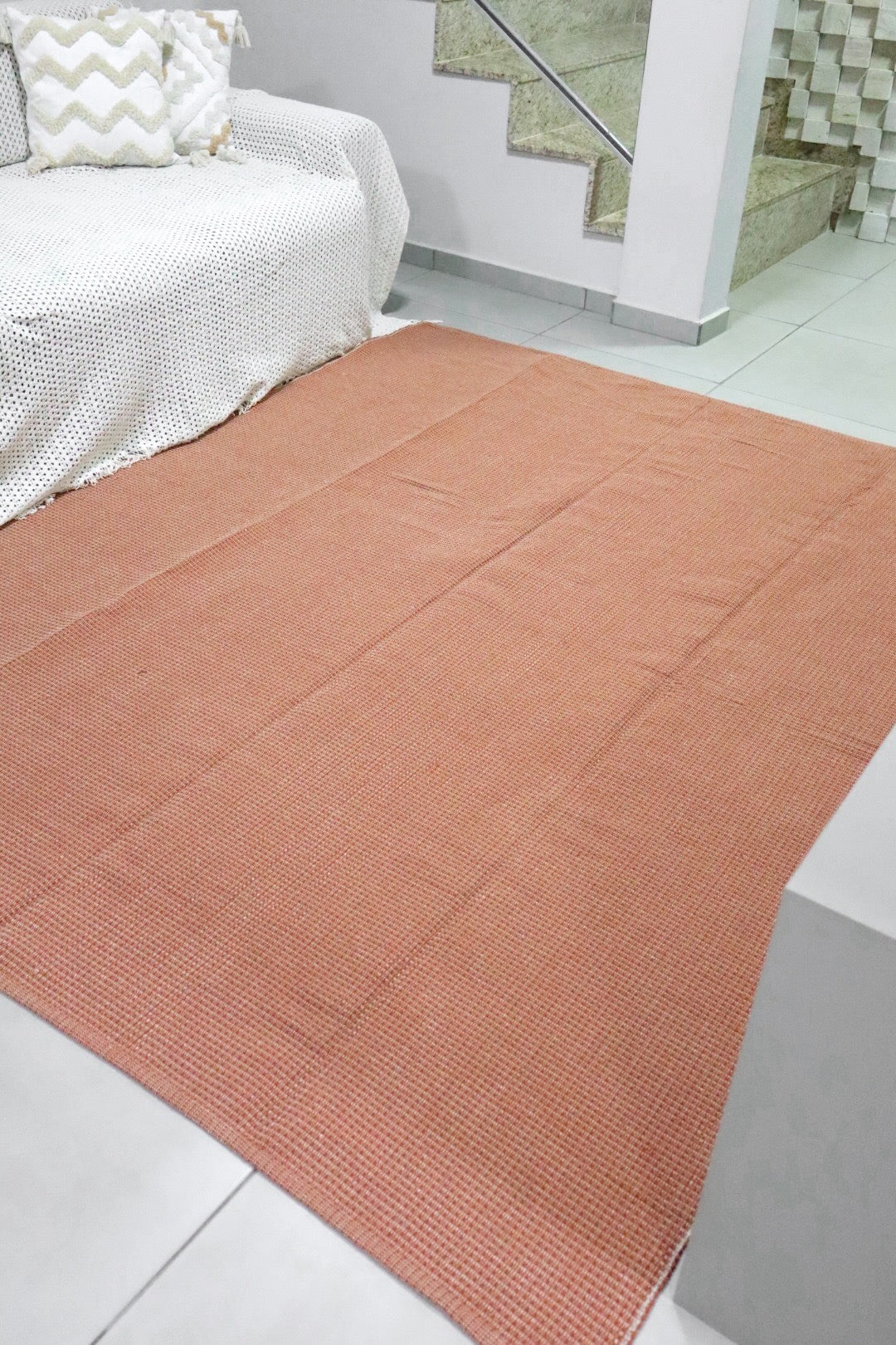 Tapete em Linha Mesclado Terracota 2,00x2,50m
