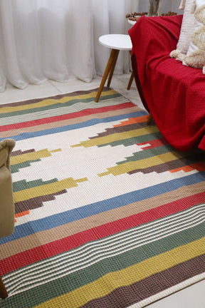 Tapete de Bico Cru Linha Colorido 1,50x2,00m