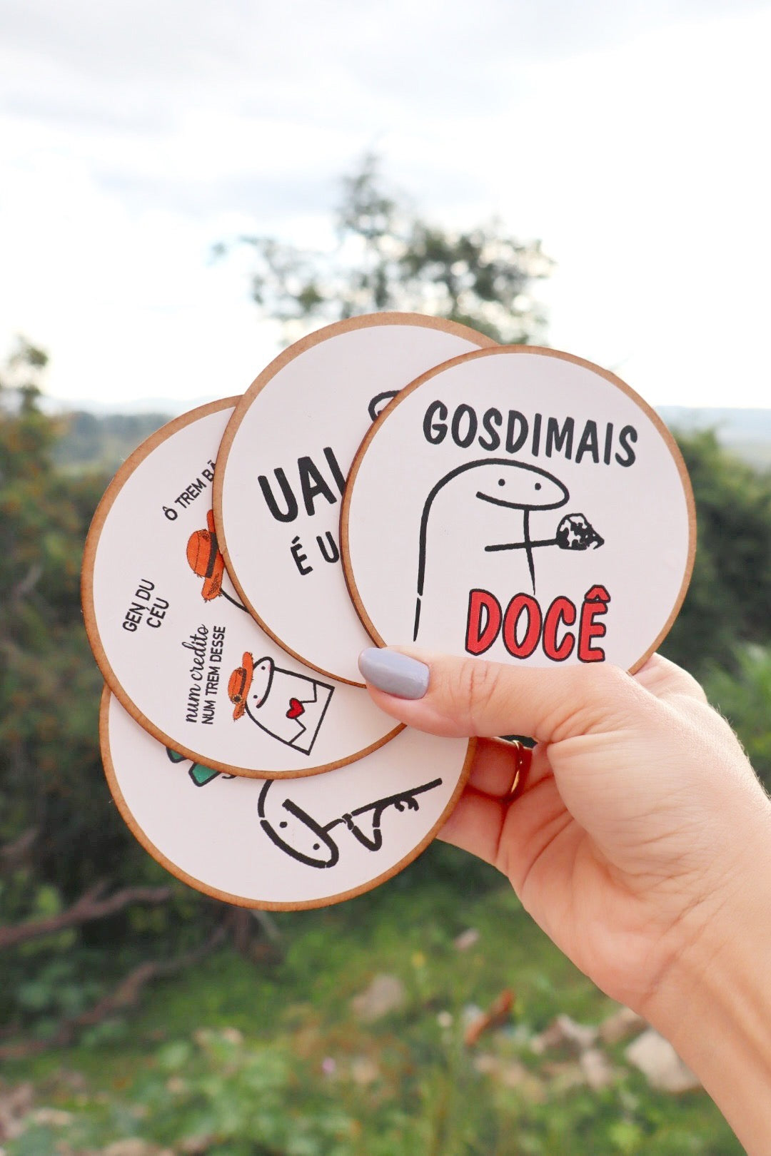 Descanso Para Copo / Porta Copo Dicionário Mineiro Unidade