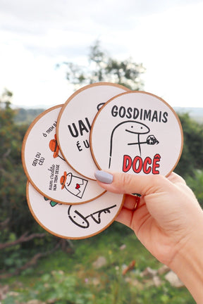 Descanso Para Copo / Porta Copo Dicionário Mineiro Unidade