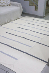 Tapete em Linha Capri Preto e Cinza 2,00x3,00m