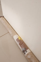 Peso Porta Cobra Juta Marrom e Amarelo 80cm