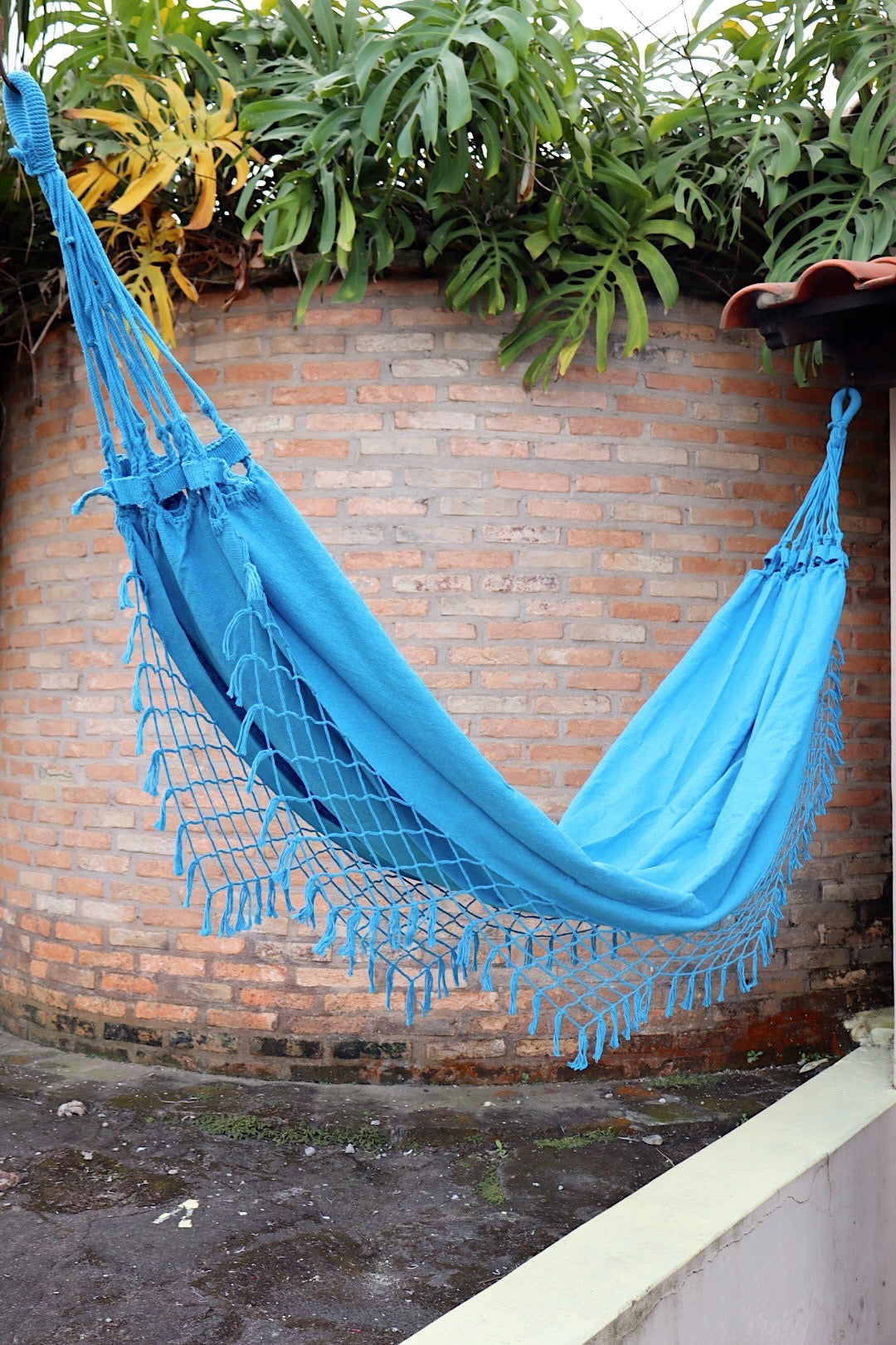 Rede de Descanso Simples Azul Claro