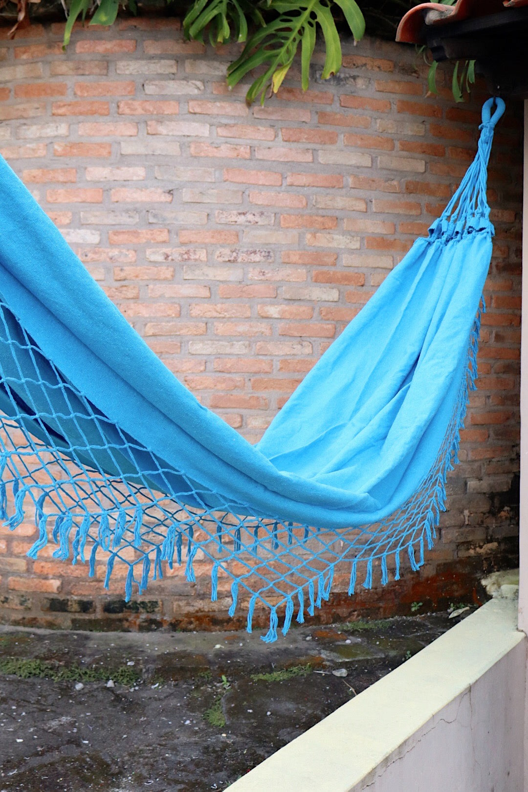 Rede de Descanso Simples Azul Claro