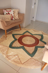 Tapete Sisal Redondo 2,0m