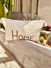 Capa de Almofada Algodão Baguete Bordada Home Bege 30x50cm