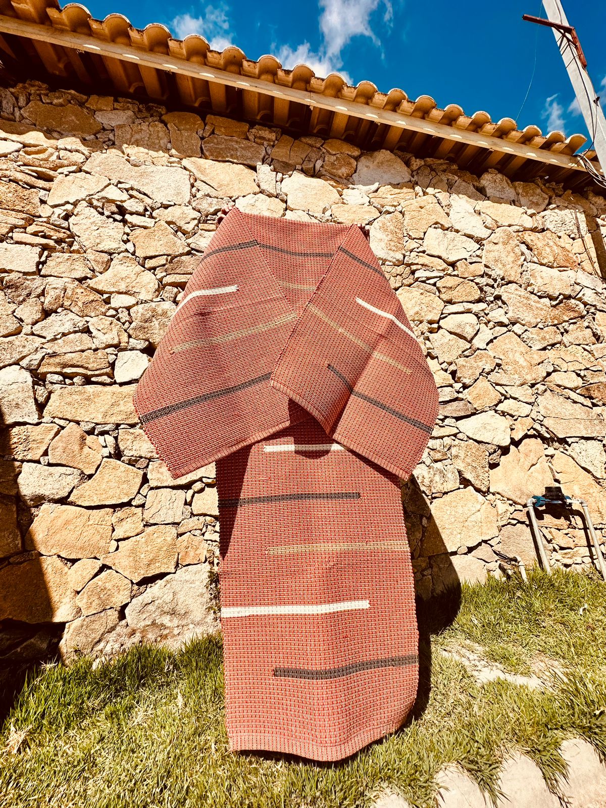 Jogo de Passadeira Linha Capri Terracota