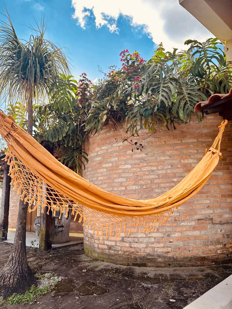 Rede de Descanso Simples Amarela