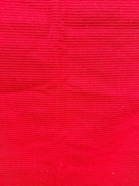 Tapete em Algodão Lisboa Liso Vermelho 1,50x2,00m
