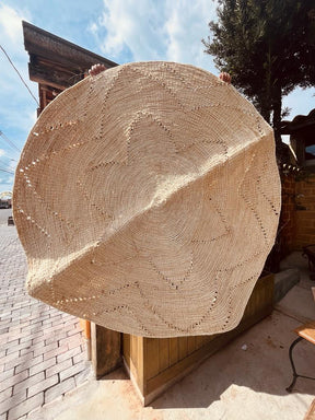 Tapete Sisal Redondo Cru 1,5m