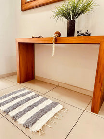 Kit 2x Tapete Algodão Felpudo 50x80