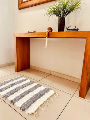 Kit 2x Tapete Algodão Felpudo 50x80