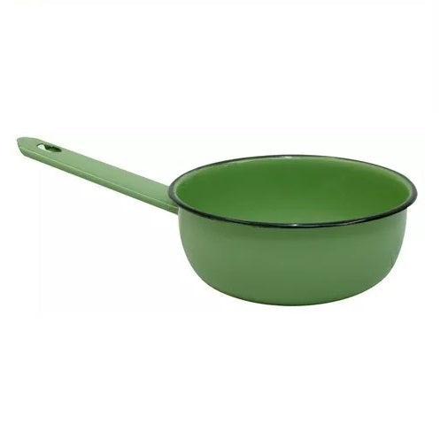 Papeiro Esmaltado Ágata MetalLouça P N12 Verde