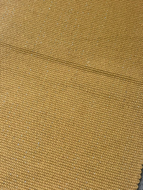 Caminho de Mesa Linha com Fio Lurex Mostarda 1,0m