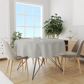 Toalha de Mesa Oxford Redonda 1,50m Branca